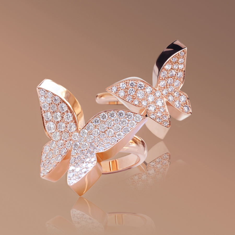 cartier butterfly ring