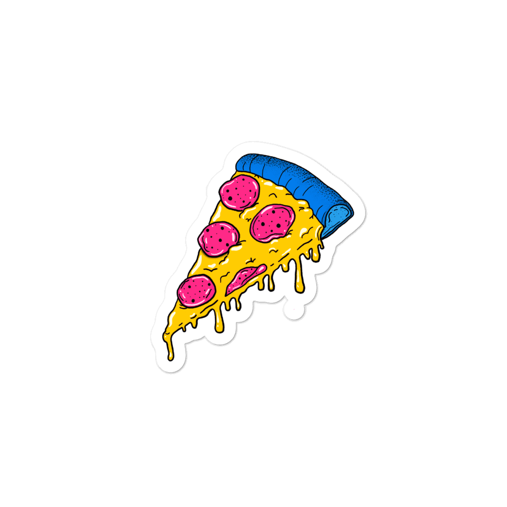 Pizza Slice Vinyl Sticker – High West Wild