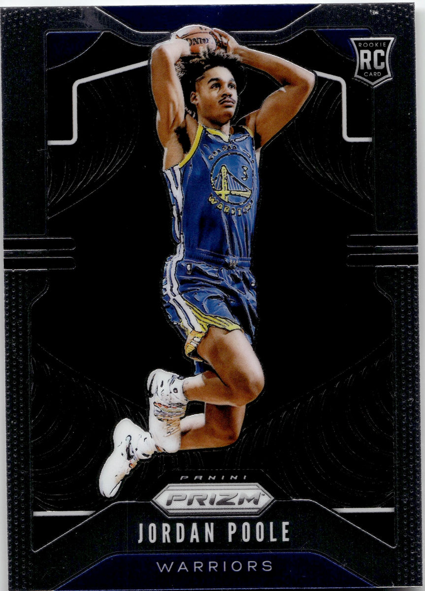 2019-20 Jordan Poole Panini Prizm ROOKIE RC #272 Golden State