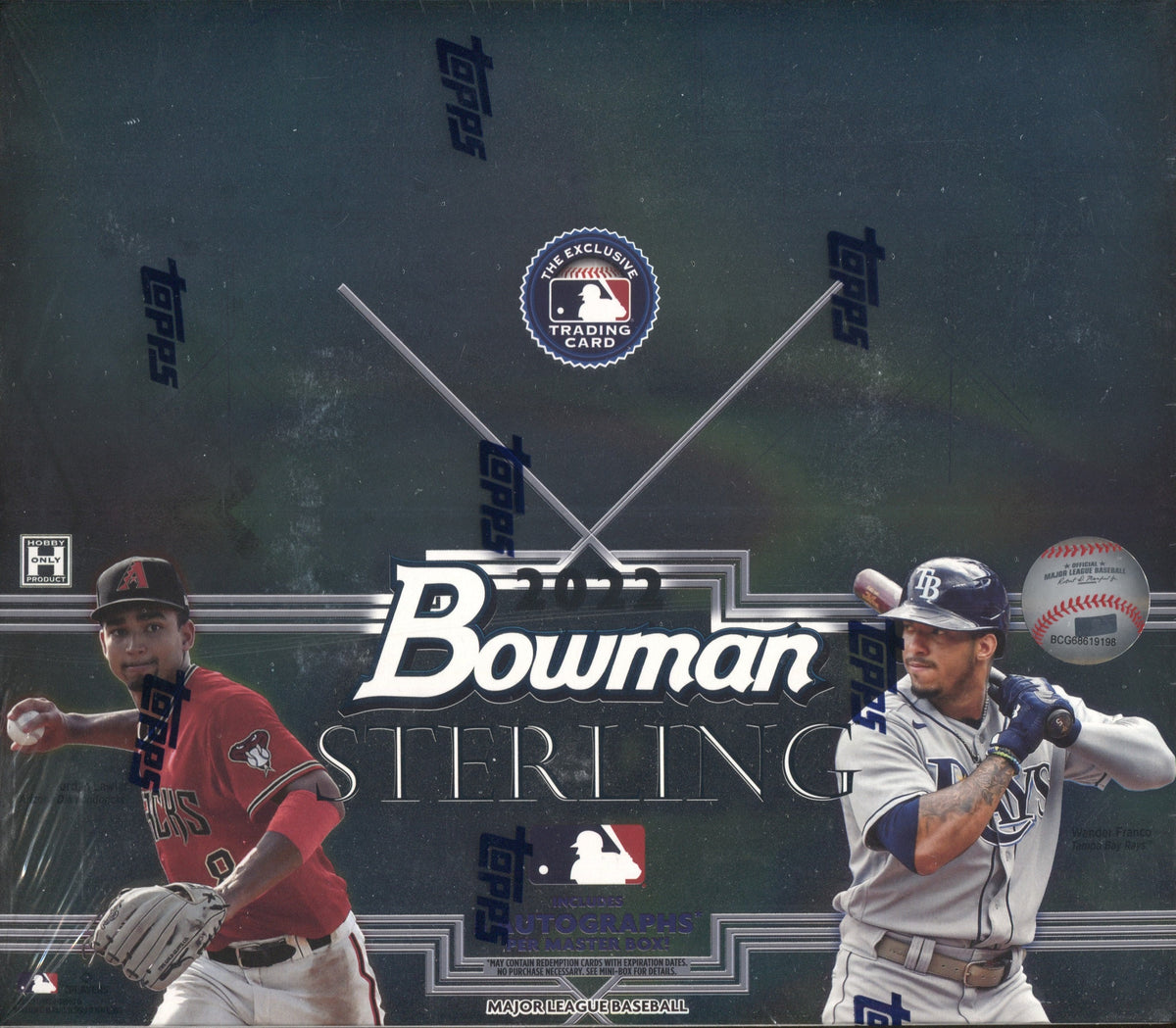 スイーツ柄 ブルー 2022 TOPPS BOWMAN NPB 新品未開封カートン (12