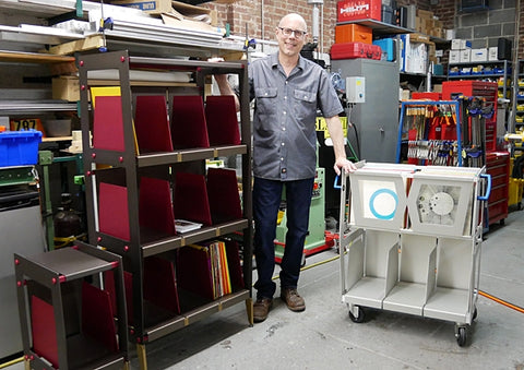 Wax Rax makes the best vinyl record storage and accessories in New York City.