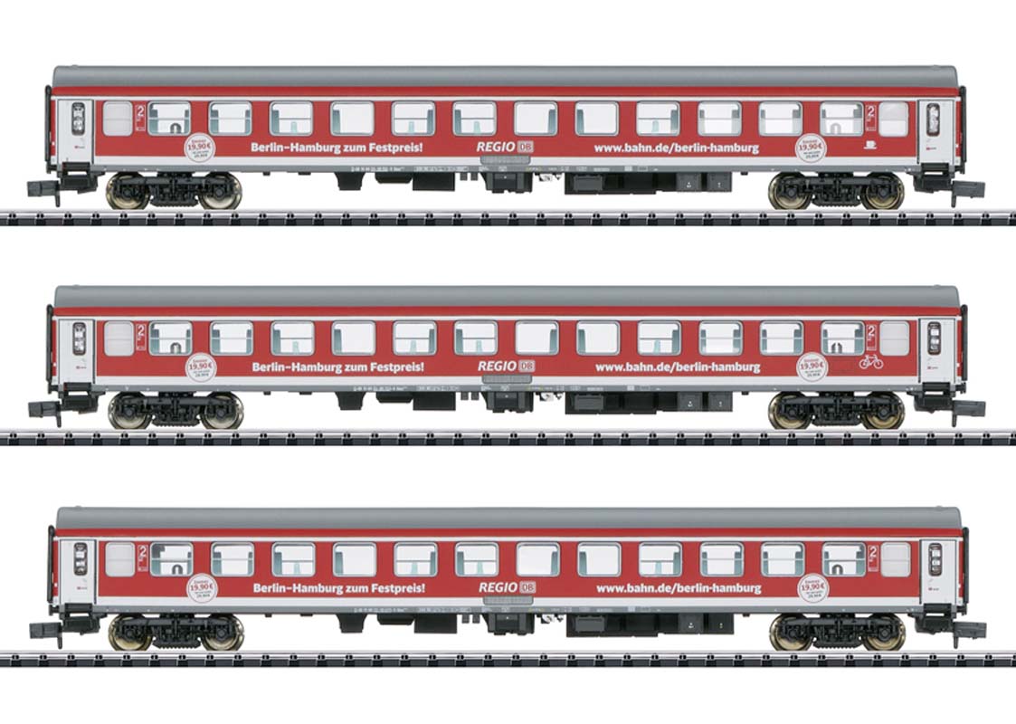 Trix Berlin Hamburg Express Passenger 3 Car Set Ajckids