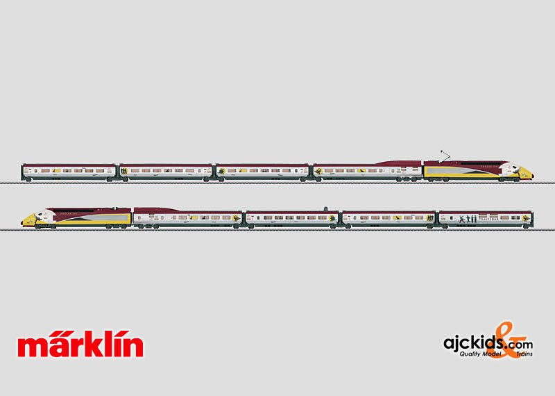 dubbel President Zwakheid Marklin 37795 - Thalys Tintin High Speed Train – Ajckids