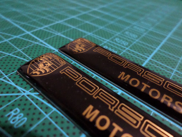 2 Pics Porsche Motorsport Badge – New idea Stickers