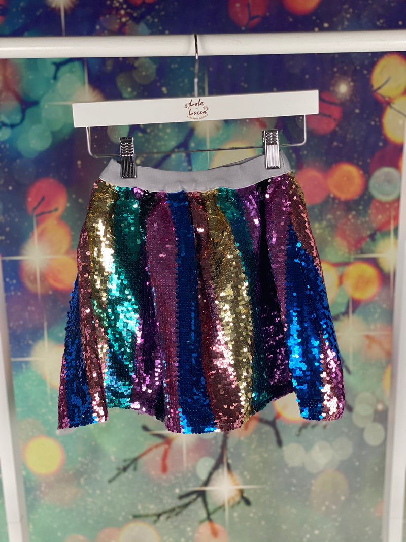 purple disco skirt