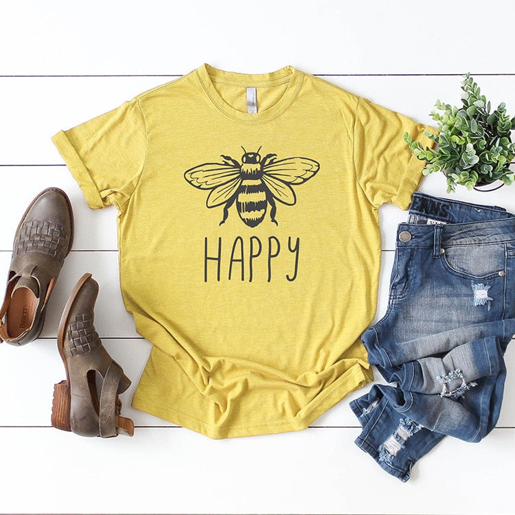 bee happy shirt