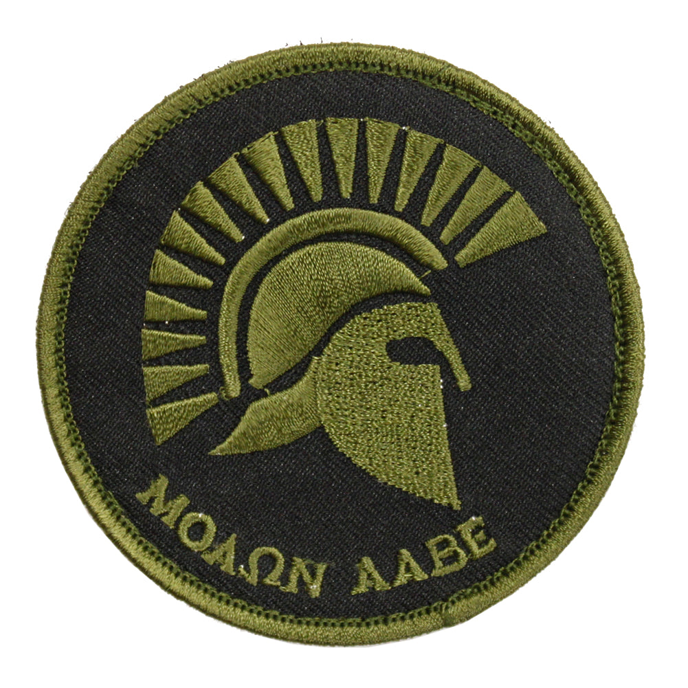 Sparta Molon Labe Red Airsoft PVC Patch 
