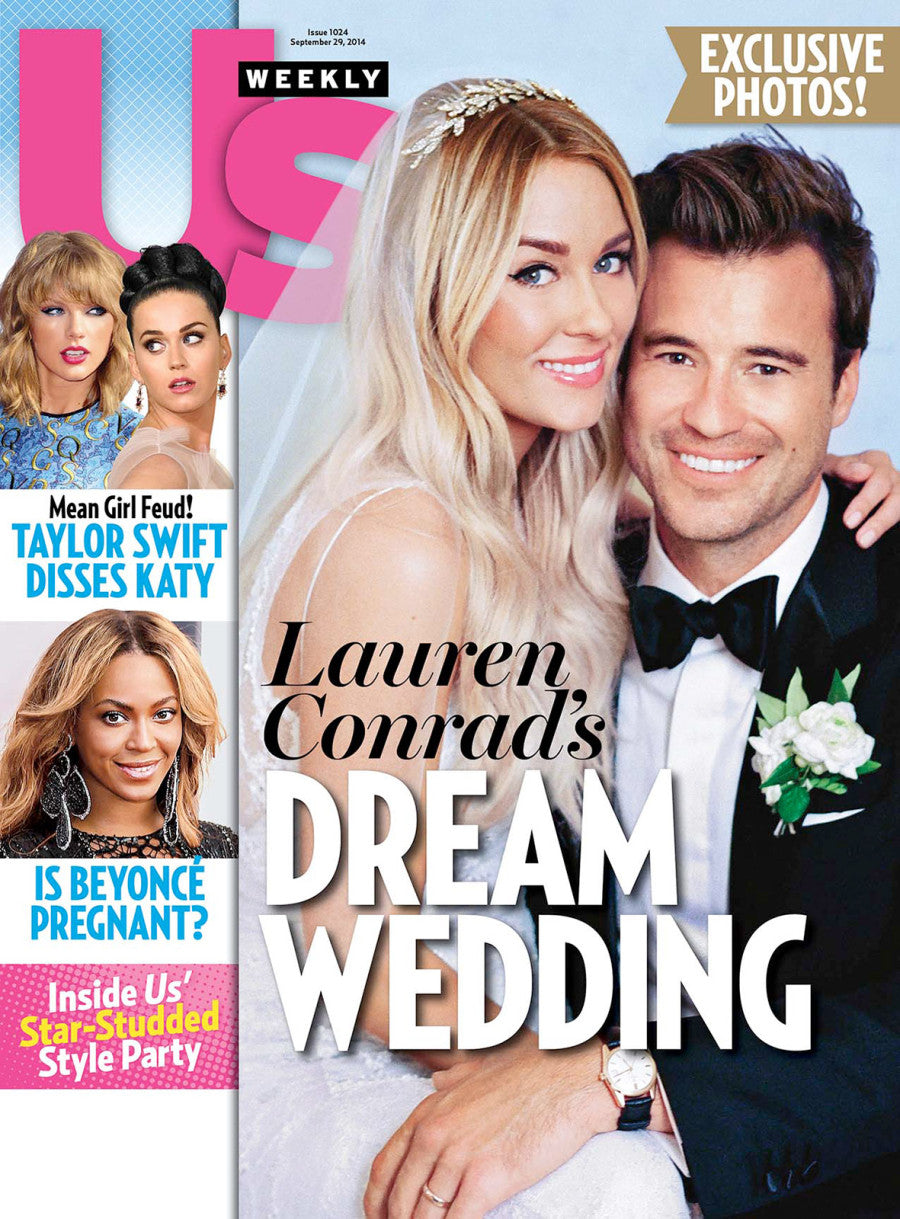 PRESS FEATURE // US WEEKLY // LAUREN CONRAD WEDDING