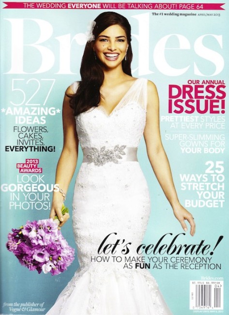 PRESS FEATURE // BRIDES MAGAZINE // SPRING 2013