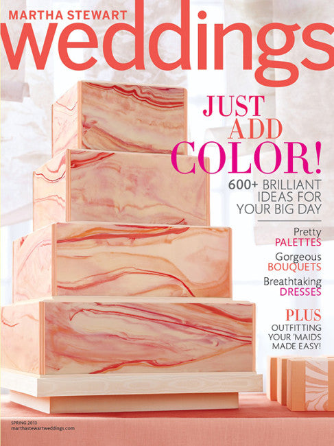 PRESS FEATURE // MARTHA STEWART WEDDINGS // SPRING 2013