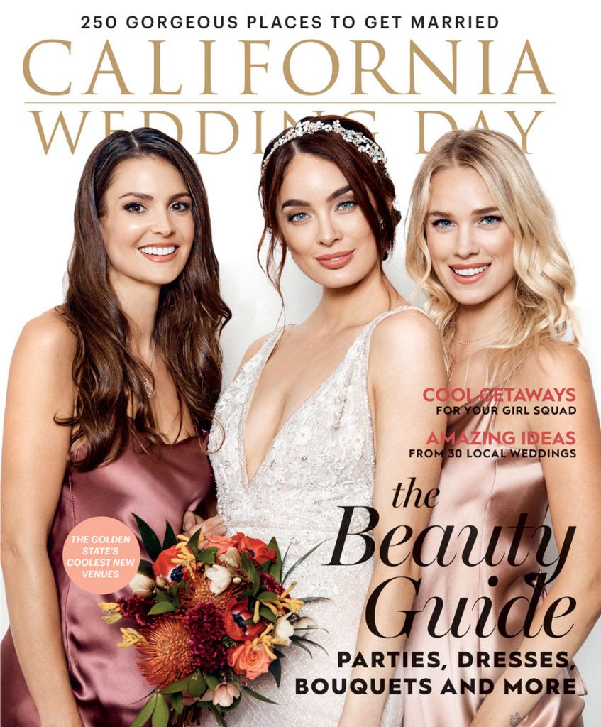 PRESS FEATURE // CALIFORNIA WEDDING DAY // WINTER 2019