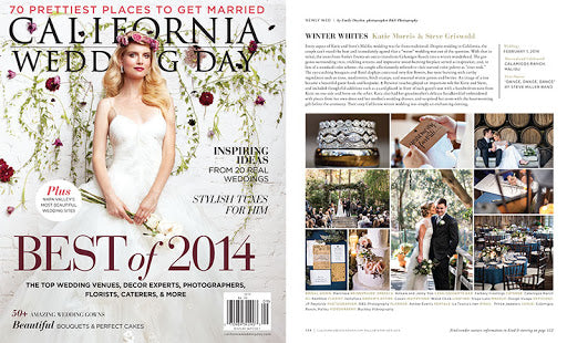 PRESS FEATURE // CALIFORNIA WEDDING DAY // BEST OF 2014