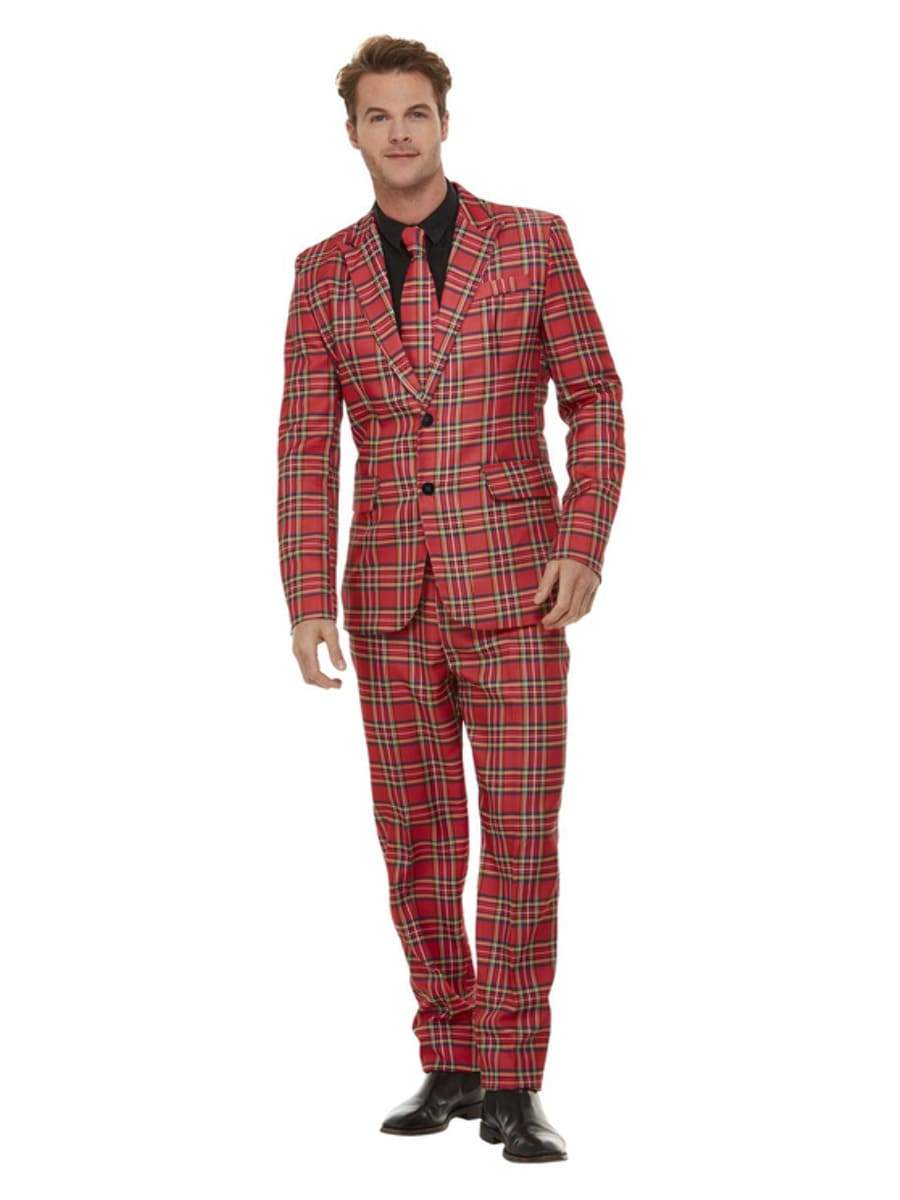 full tartan suit