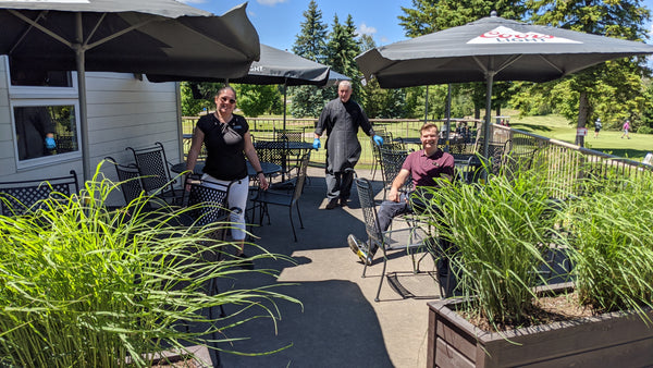 Restaurant Patio in St. Marys