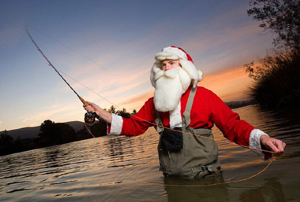 Santa Fishing