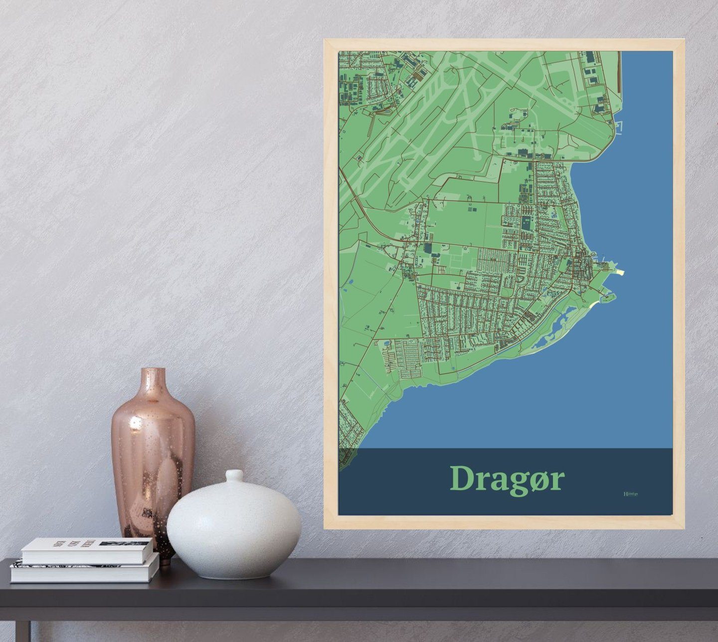 Dragør plakat | bykort plakater | HjemEgn.dk [Køb nu] – Hjemegn