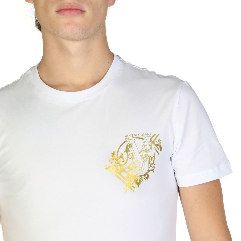 Versace Jeans - Small Chest Monogram Tee, White