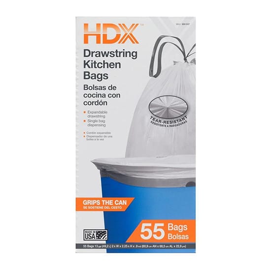 hdx garbage bags