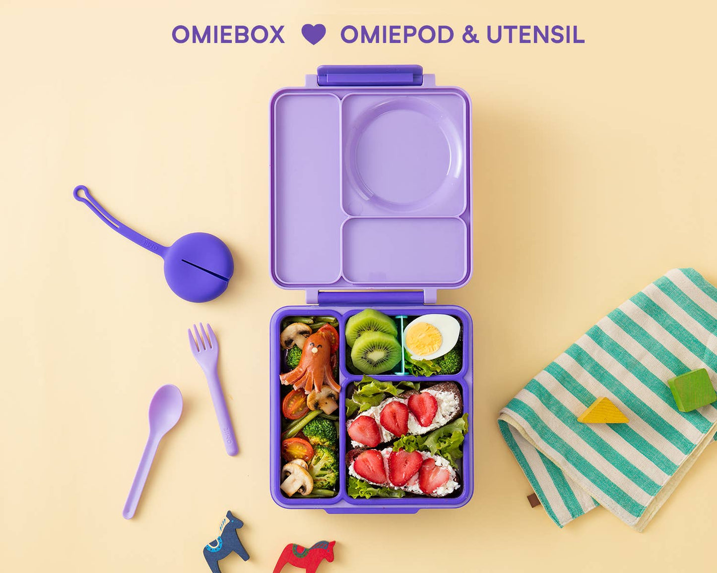 OmieBox Purple Plum