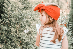 Sofia Big Bow Headwrap- newborn+, 7 colours!