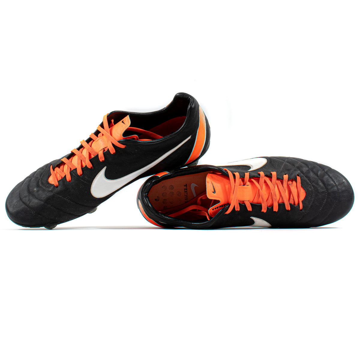 Masaje mínimo Aviación Nike Tiempo Legend IV Elite Black Orange SG – Classic Soccer Cleats