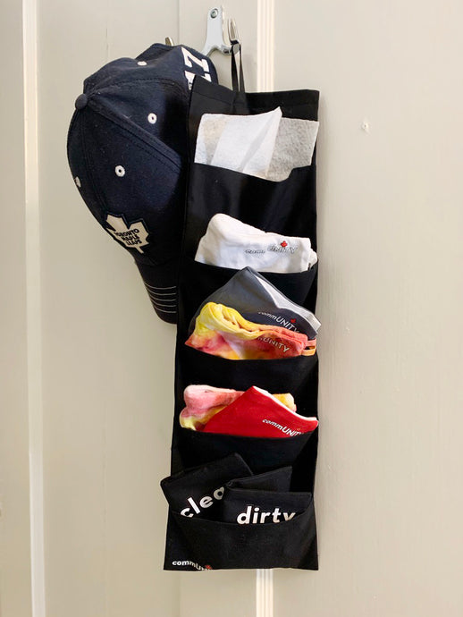 How we keep our masks clean and organised