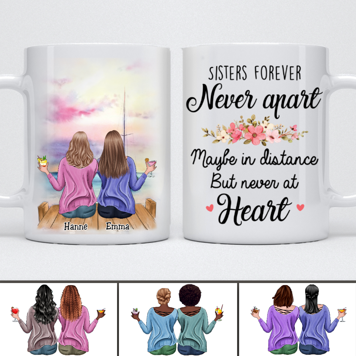 Sisters - Sisters Forever, Never Apart, Maybe In Distance, But ...