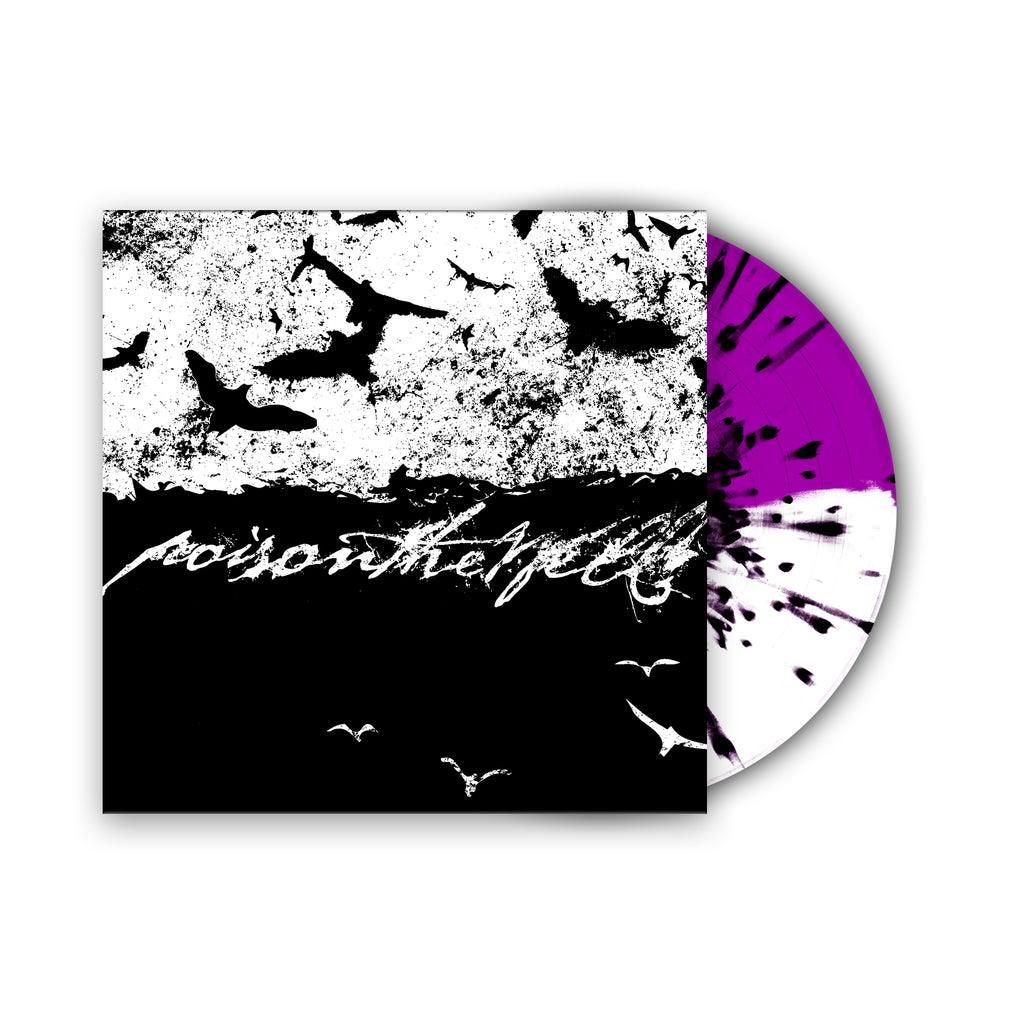 POISON THE WELL ‘TEAR FROM THE RED’ LIMITED-EDITION HALF NEON VIOLET HALF  WHITE WITH BLACK SPLATTER LP – ONLY 1000 MADE