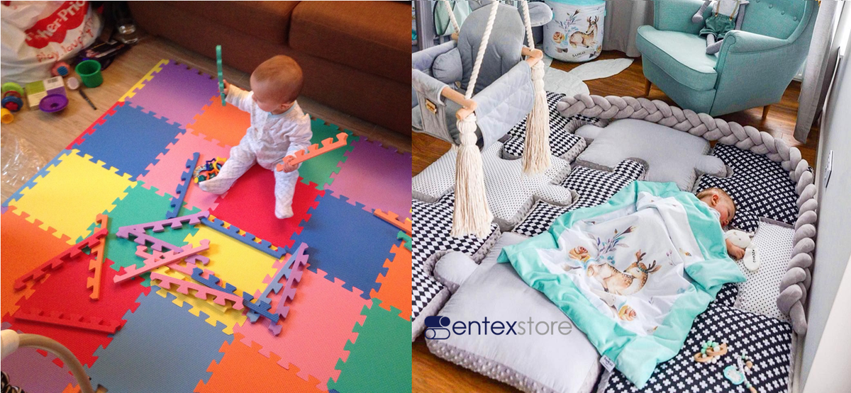Alfombra cojines de la alternativa al tapete de foamy – EntexStore - design & toys