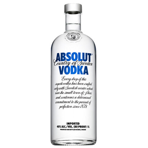 Vergelden straf mout Absolut Vodka 1L