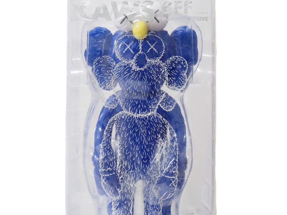 西日本産 新品 KAWS BFF Open Edition Vinyl Figure Blue カウズ