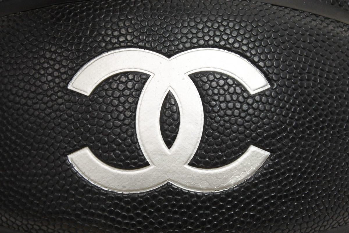 激レア CHANEL シャネル バスケットボール 黒 シルバー 2019年 即完売