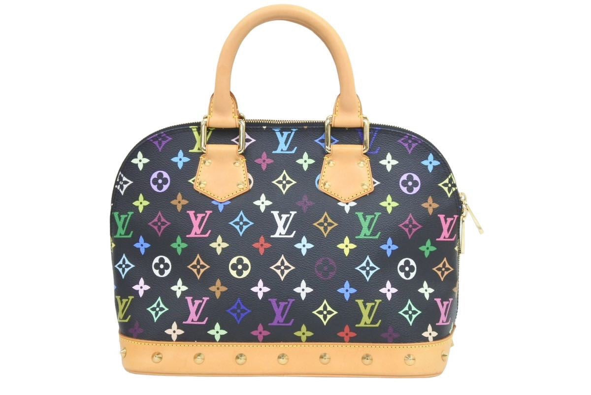 LOUIS VUITTON ルイヴィトン アルマ スタッズ 村上隆 ハンドバッグ