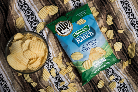 Hidden Valley® Ranch Seasoned Wavy Chips (7.5oz Bag)