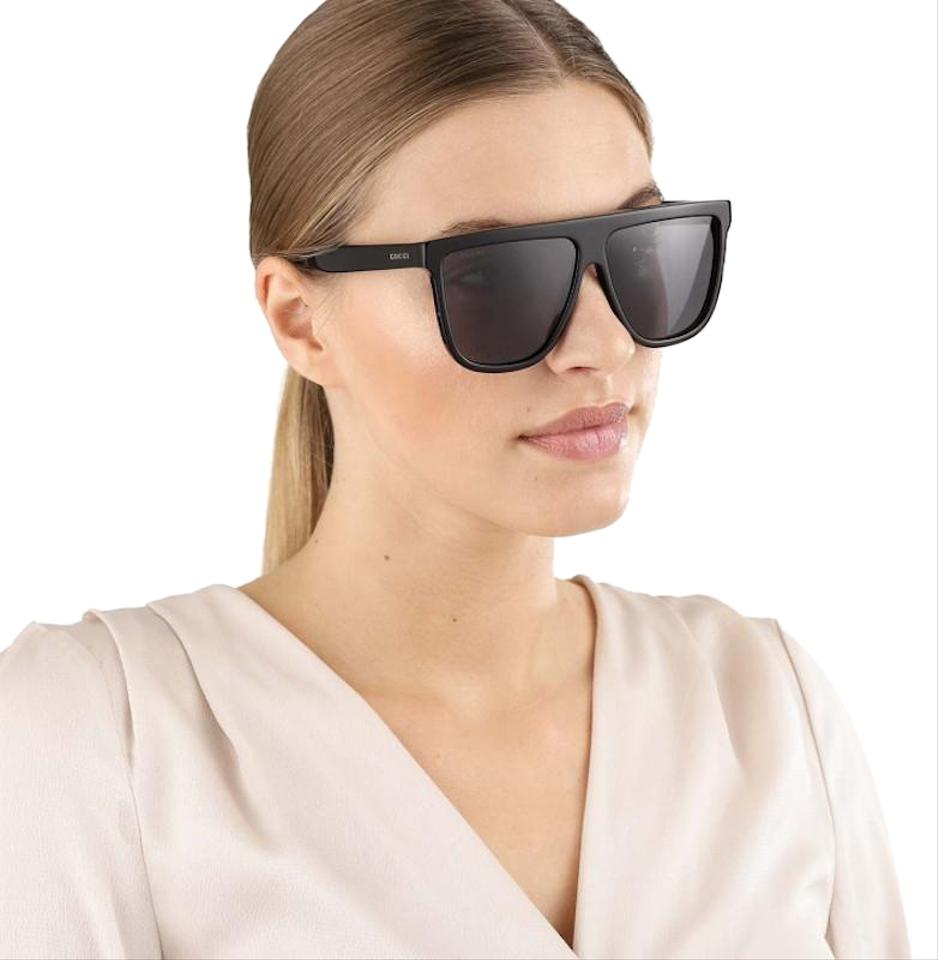 gucci flat top pilot sunglasses