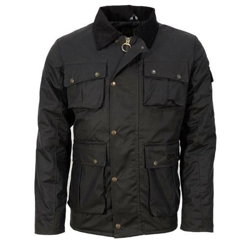 barbour knee length coat