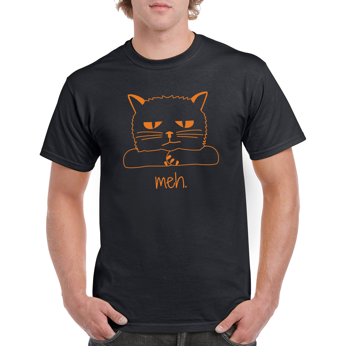 cat meh t shirt