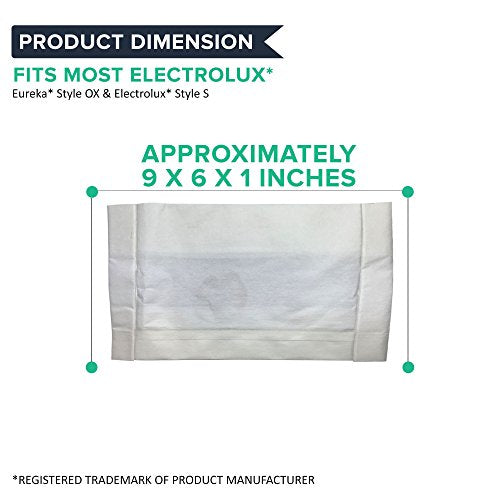 Crucial Vacuum Replacement Vacuum Bag Compatible With Electrolux Ox Homeloft Europe