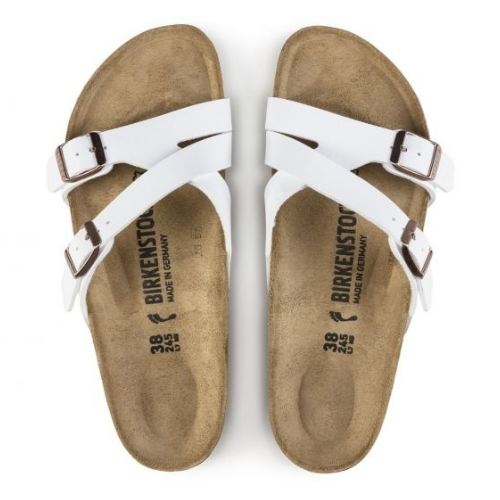 yao birkenstock white