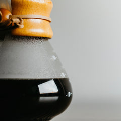 Minimalist Chemex Close Up