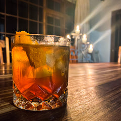 Espresso Old Fashioned Iced Coffee Cocktail