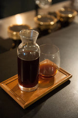 Siphon-brewed coffee