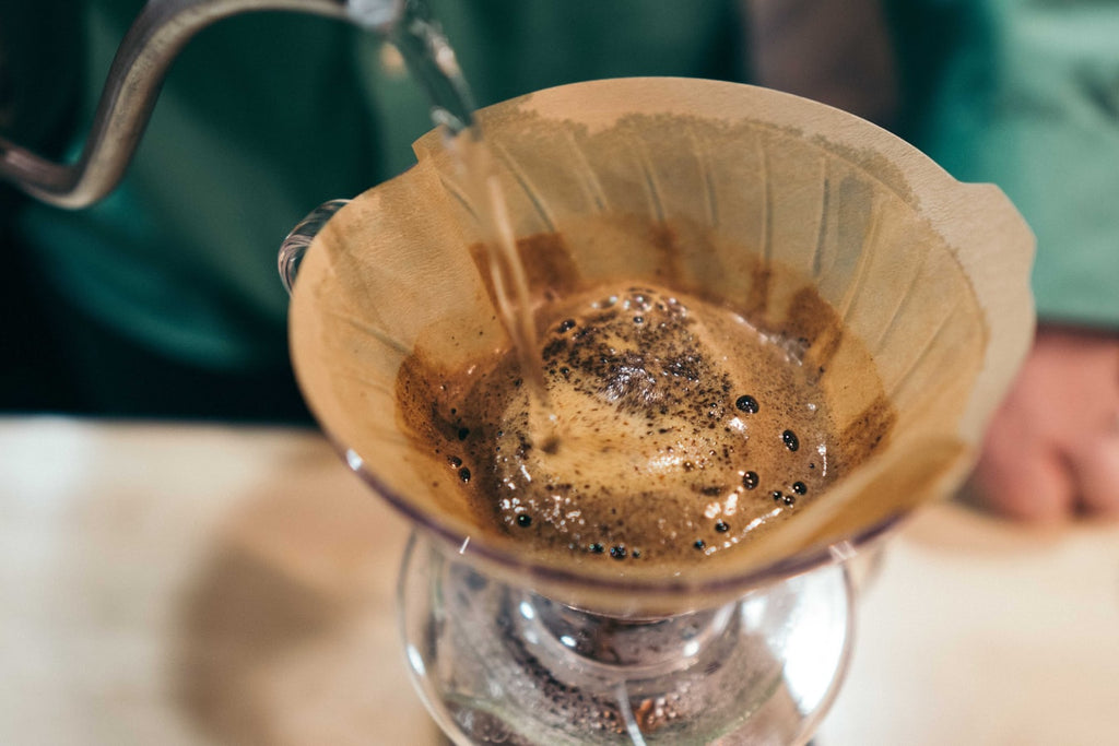 Brewing with a v60