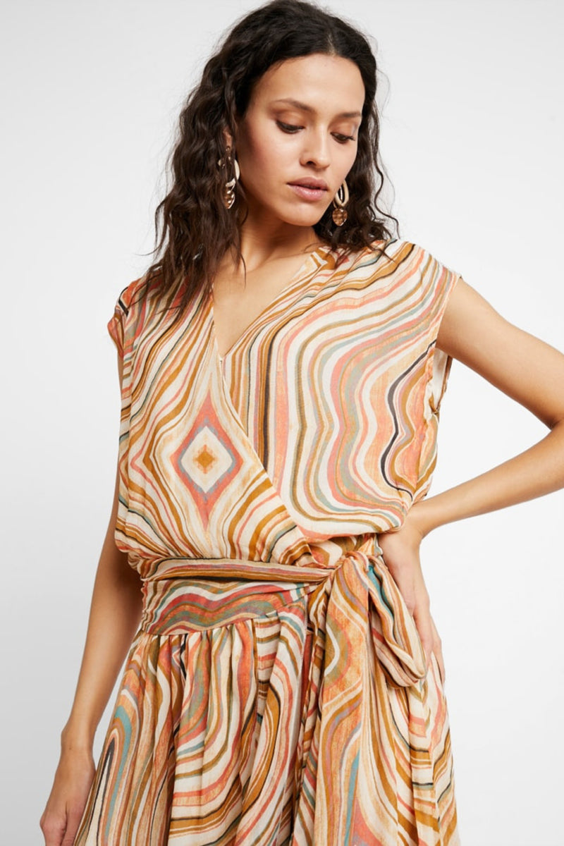 MOS MOSH Alexa Swirl Dress – Boutique