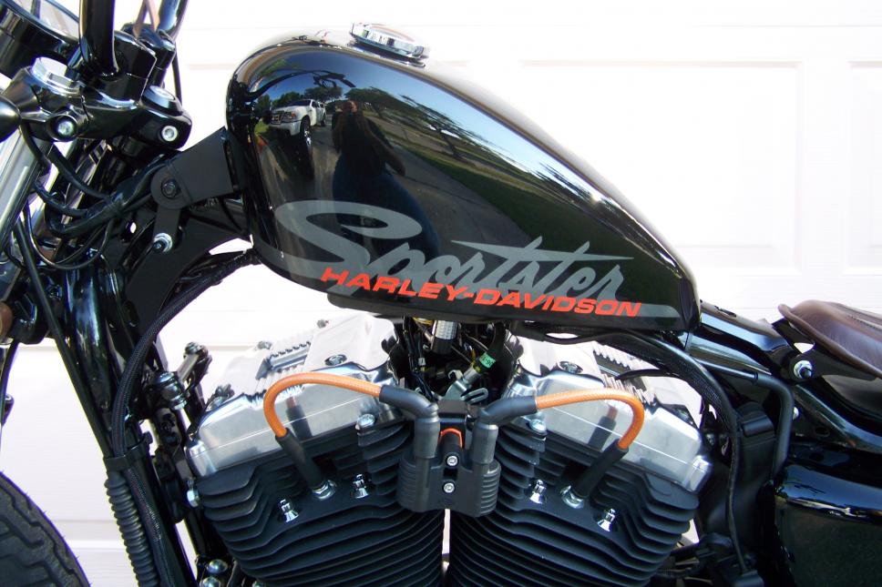 Custom Harley-Davidson IRONHEAD Sportster Gas Tank Lift Kit 3 inch 