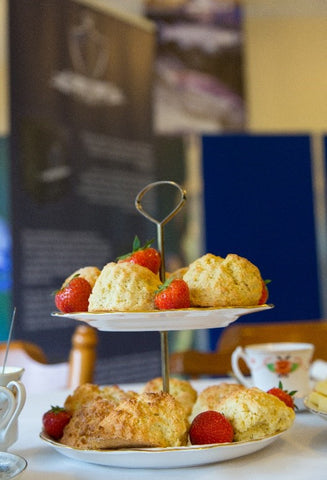 Scones with Plymouth Tea