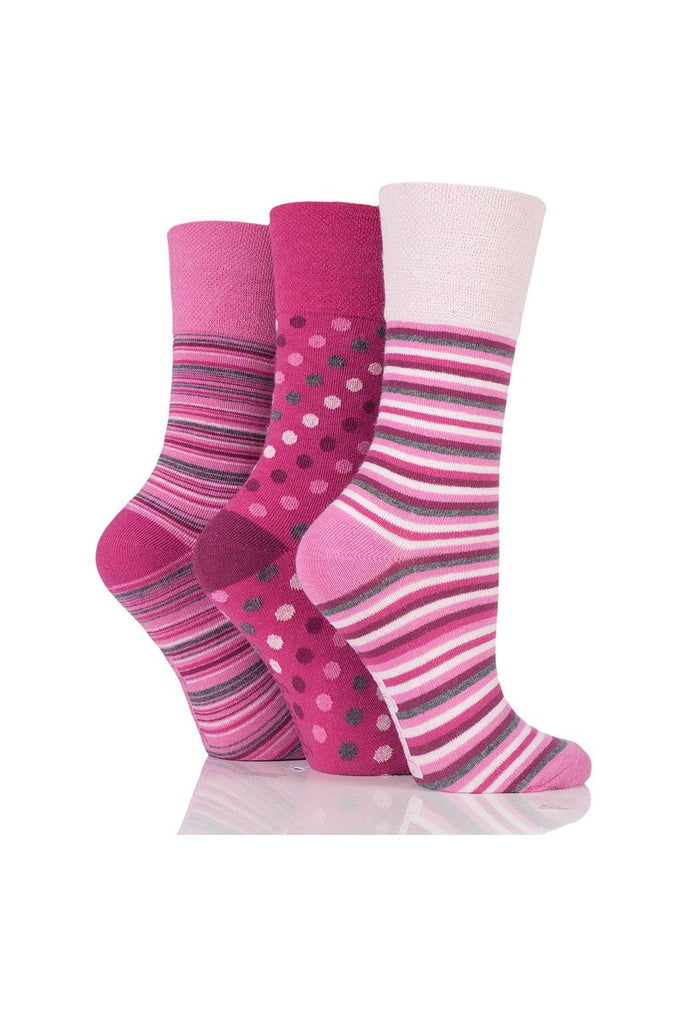 ladies pink socks