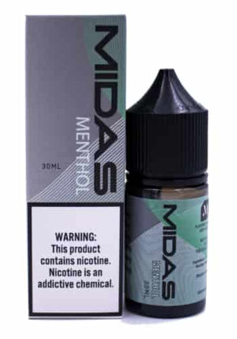 MENTHOL BY MIDAS VAPE E-LIQUIDS