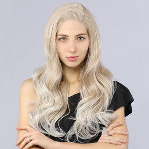 Synthetic Lace Front Wavy Wig  - BIMBACHEXTREM
