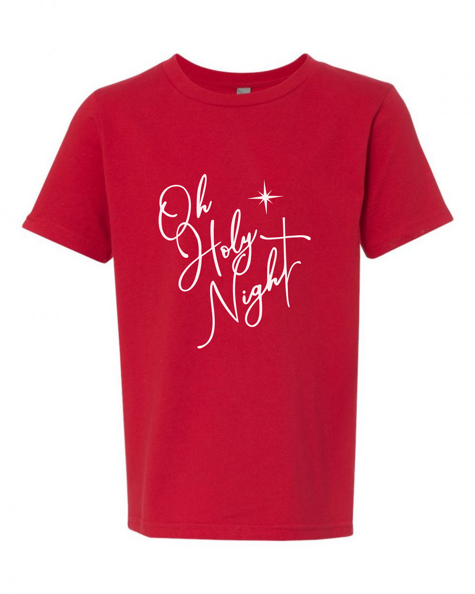Oh holy night/Religious Christmas/Women's Christmas T-Shirt
